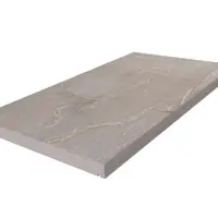 Tumbled Raj Green Sandstone Rock-Faced Step