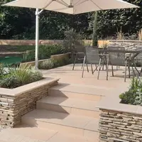 Florence Beige Porcelain 5mm Chamfered Step