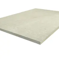 Ash Beige Porcelain 5mm Chamfered Step