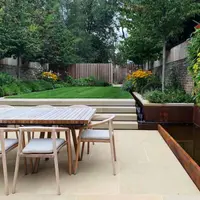 Britannia Buff Sawn Yorkstone Paving