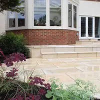 Harvest Sawn Sandstone Bullnose Step