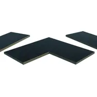 Charcoal Porcelain 5mm Chamfered Coping Stones