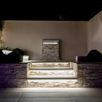 Venetian Beige Porcelain 36mm Bullnose Step