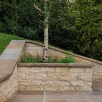 Camel Dust Indian Sandstone Rock-Faced Coping Stones