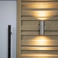 Golden Oak Board & Batten Millboard Cladding