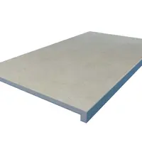 Grey Yorkstone Porcelain 40mm Downstand Step