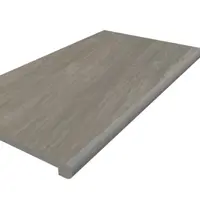 Kandla Grey Porcelain 36mm Bullnose Step