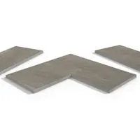Kandla Grey Porcelain 5mm Chamfered Coping Stones