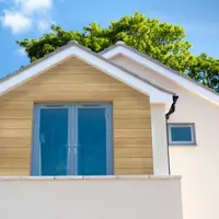 Golden Oak Shadow Line Millboard Cladding