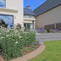 Steel Grey Porcelain 20mm Bullnose Step