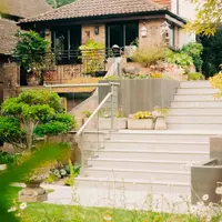 Kandla Grey Porcelain 20mm Bullnose Step