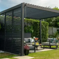 Proteus Slate Grey Louvre Side Panel (for 3x4 model only)