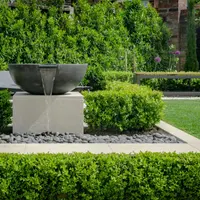 Slab Khaki Porcelain 5mm Chamfered Coping Stones