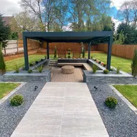 Travertine Dark Porcelain Paving