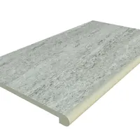 Travertine Dark Porcelain 36mm Bullnose Step