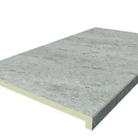 Travertine Dark Porcelain 40mm Downstand Step