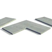 Travertine Dark Porcelain 5mm Chamfered Coping Stones