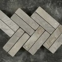 Tumbled Black Sandstone Pavers