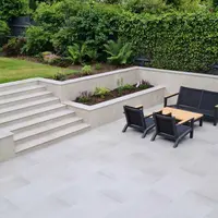 Urban Grey Porcelain 20mm Bullnose Step