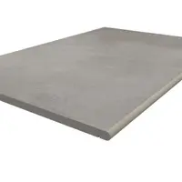 Venetian Grey Porcelain 20mm Bullnose Step