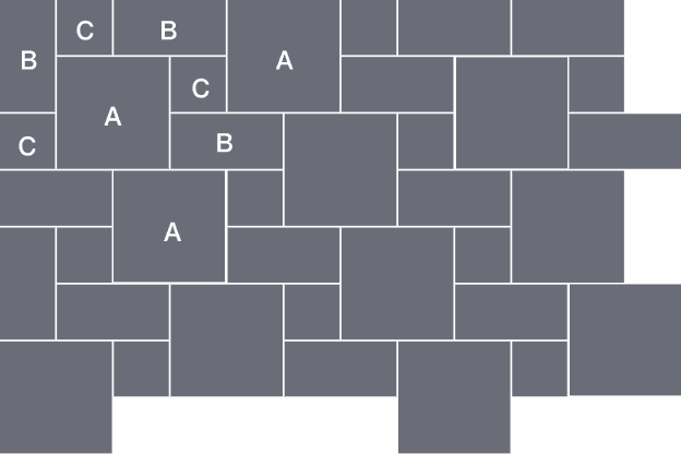 3 Flag Repeating Pattern B