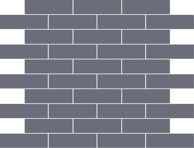 Stretcher Bond Pattern