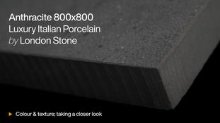 Anthracite 800x800 Porcelain Paving HD video