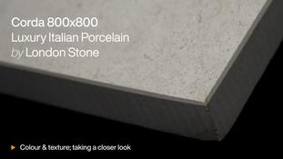 Corda 800x800 Porcelain Paving HD video