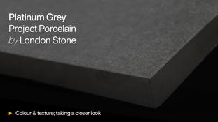 Platinum Grey Porcelain Paving HD video