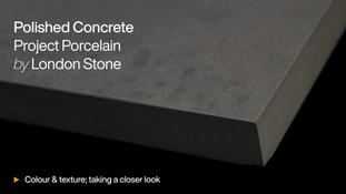 Polished Concrete Porcelain Paving HD video