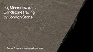 Raj Green Indian Sandstone Paving HD video