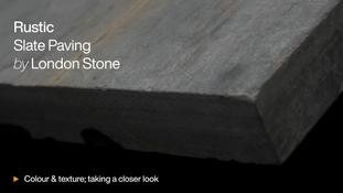 Rustic Slate Paving HD video