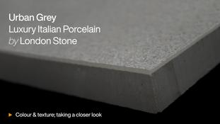 Urban Grey Porcelain Paving HD video