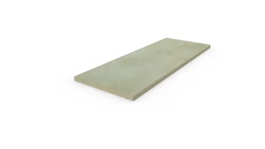 Area porcelain straight coping stone, with 5mm chamfered profile applied to long edges. With free next-day delivery available.