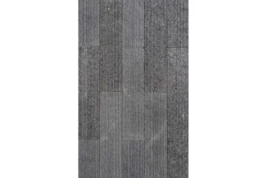 Ash Grey Granite Cladding laid in a vertical format, showcasing its clean lines and tonal variation.