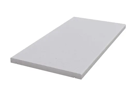 rendered image for illustrative purposes only shows beige sandstone 25mm coping stone.