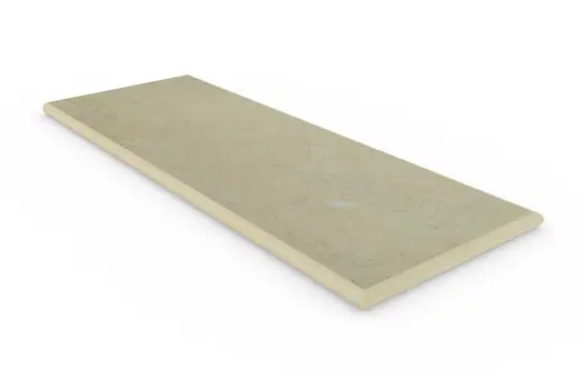 Corda 20mm bullnose end porcelain coping, profiled on 3 edges, Manufactured at our Bespoke Stone Centre, with 10-year guarantee.