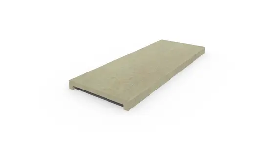 Corda 40mm downstand straight coping, part of our large format porcelain paving range, with free next-day delivery available.