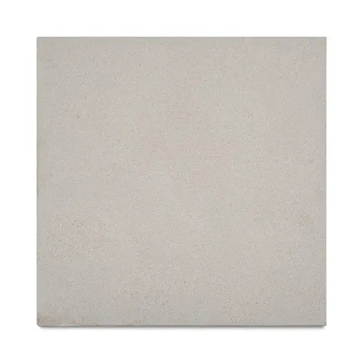 Close-up swatch of Dove Grey sandstone used for coping, showing sawn edge, smooth surface and natural grey tones.