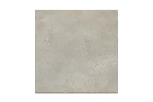 Square sample of Heritage Grey Porcelain Paving in 600x600 format, featuring mid-grey colouring and a natural stone-effect finish.