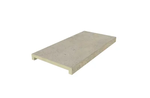 Jura Grey 40mm downstand straight coping, part of our budget porcelain paving range, with free next-day delivery available.