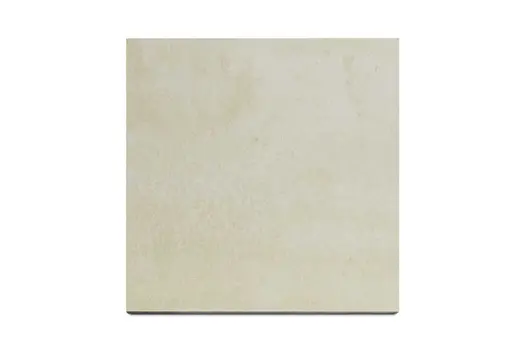 Overhead image of a Mint porcelain paving slab, emphasizing its imitation stone texture and subtle markings.