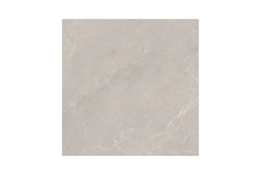Stone-look texture of Piazza Grey Porcelain Paving, showing naturalistic veining across a calm, neutral grey background.
