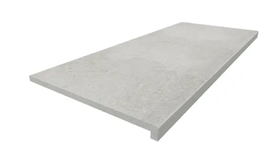 1200x500 Silver Grey 40mm downstand step, part of our premium porcelain paving range. Free next-day UK delivery available.