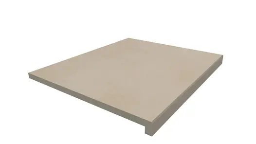 This 900x500mm Venetian Beige porcelain 40mm downstand step comes with a 10-year guarantee and free delivery is available.
