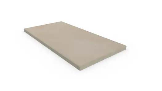 Venetian Beige end coping stone with 5mm chamfer on three edges, with 10-year guarantee and free next day delivery available.
