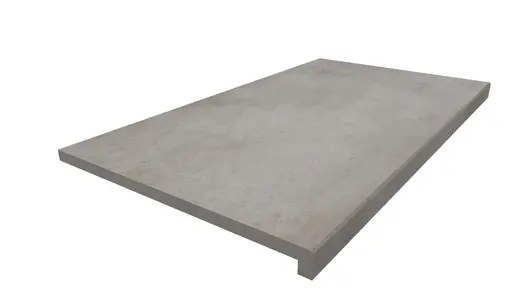 This 900 X 500mm Venetian Grey porcelain 40mm downstand step comes with a 10-year guarantee and free next-day delivery available.