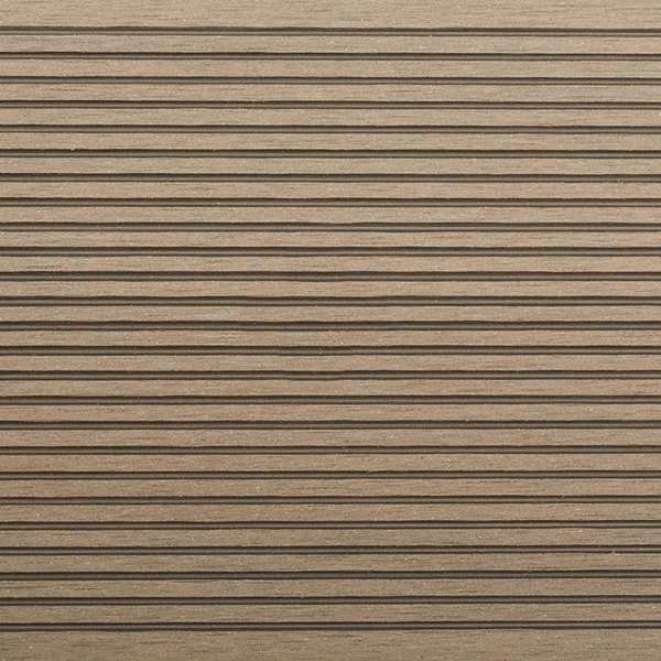 Chestnut Grooved Composite Decking swatch image