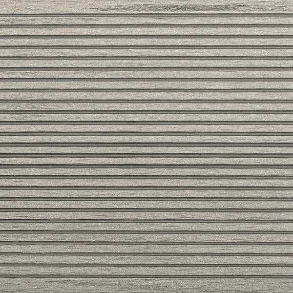 Pebble Grey Grooved Composite Decking swatch image