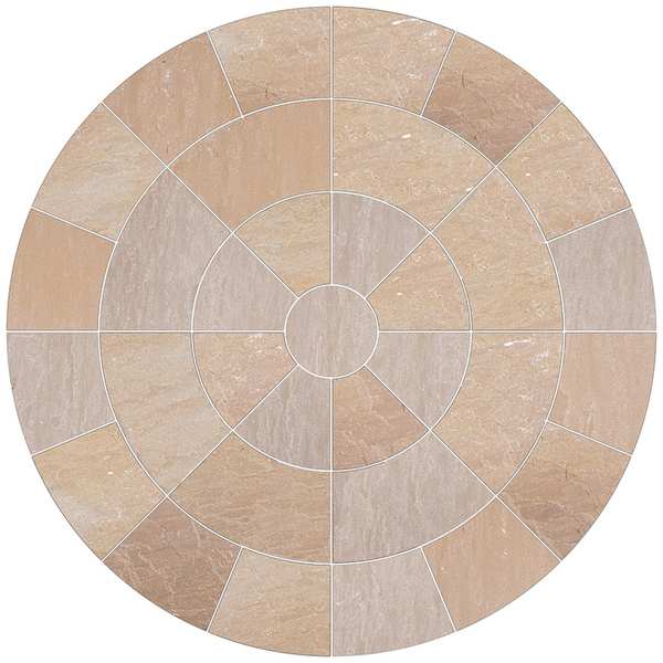 Raj Green Sandstone Circle swatch image